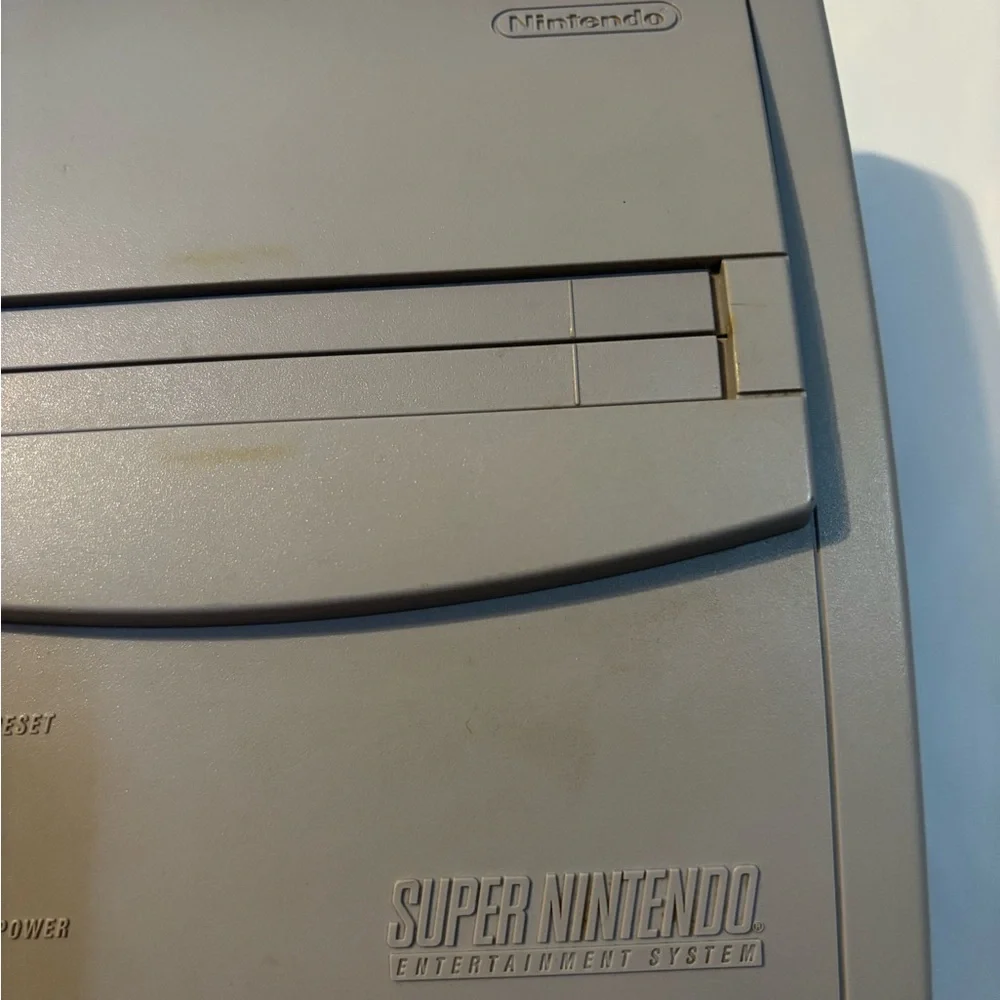 Super Nintendo SNES Console Mini SNS-101 With Cables 1 Remote Tested Working